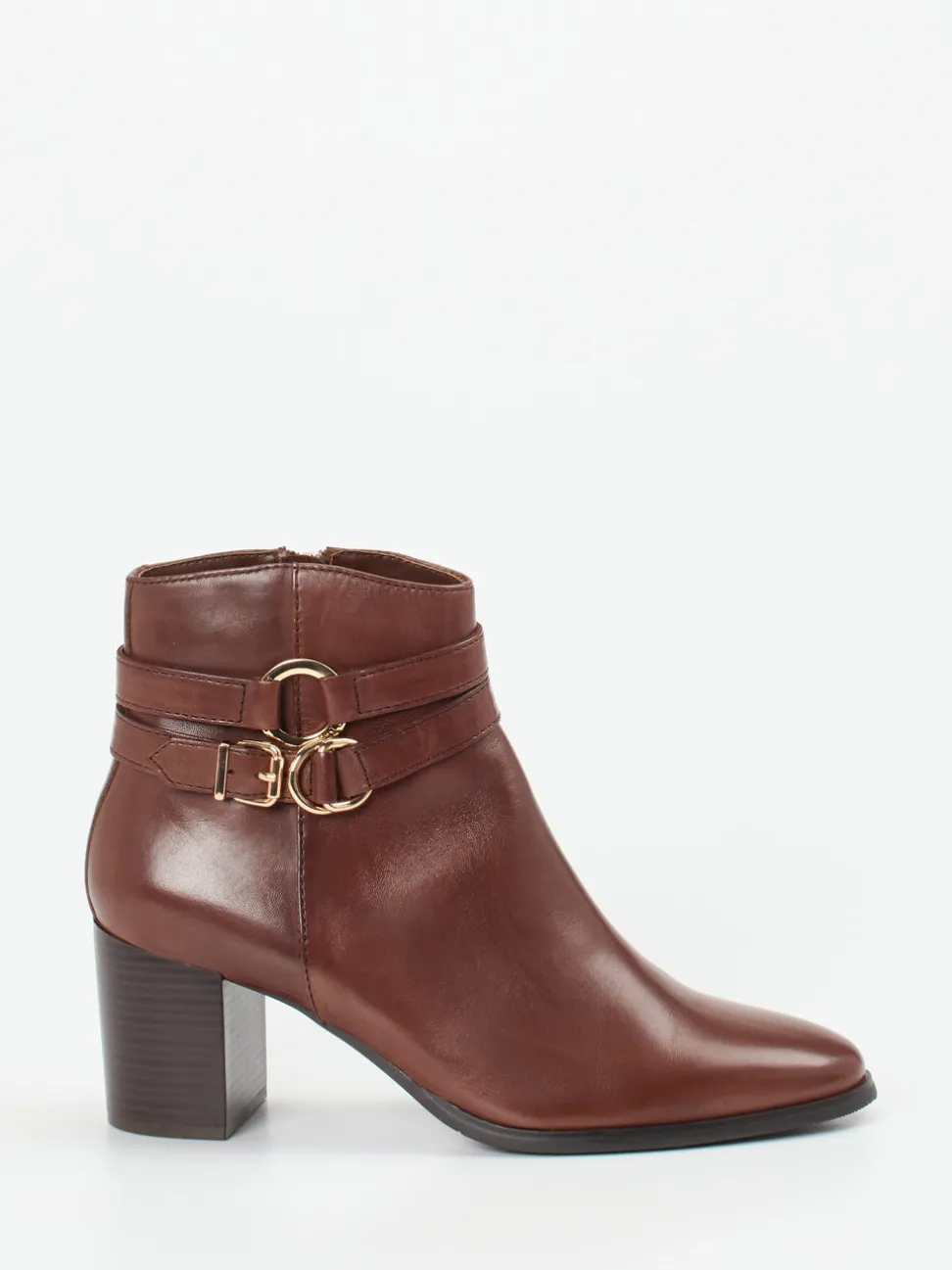 Regarde Le Ciel – Stiefelette aus Lammleder braun