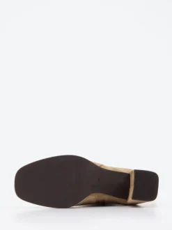 Regarde Le Ciel – Stiefeletten aus Veloursleder sandbeige