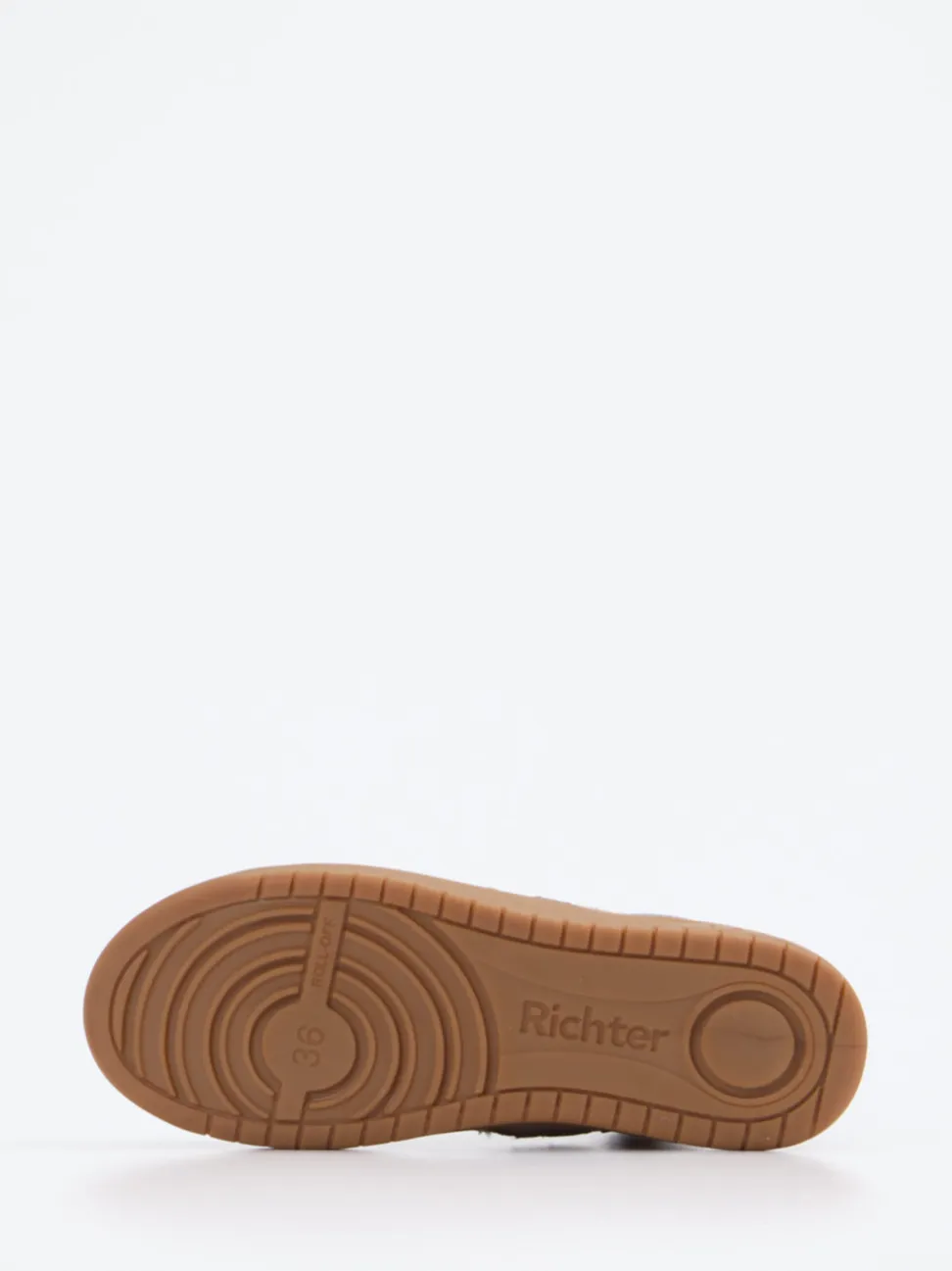 Richter – High-Top-Sneaker aus Veloursleder Taupe