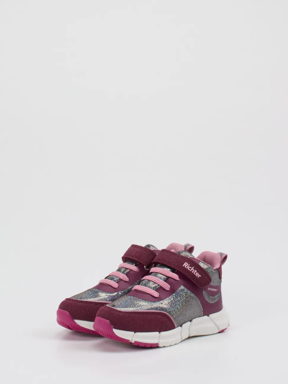 Richter – Kinder-Sneaker aus Textil in Glitzeroptik