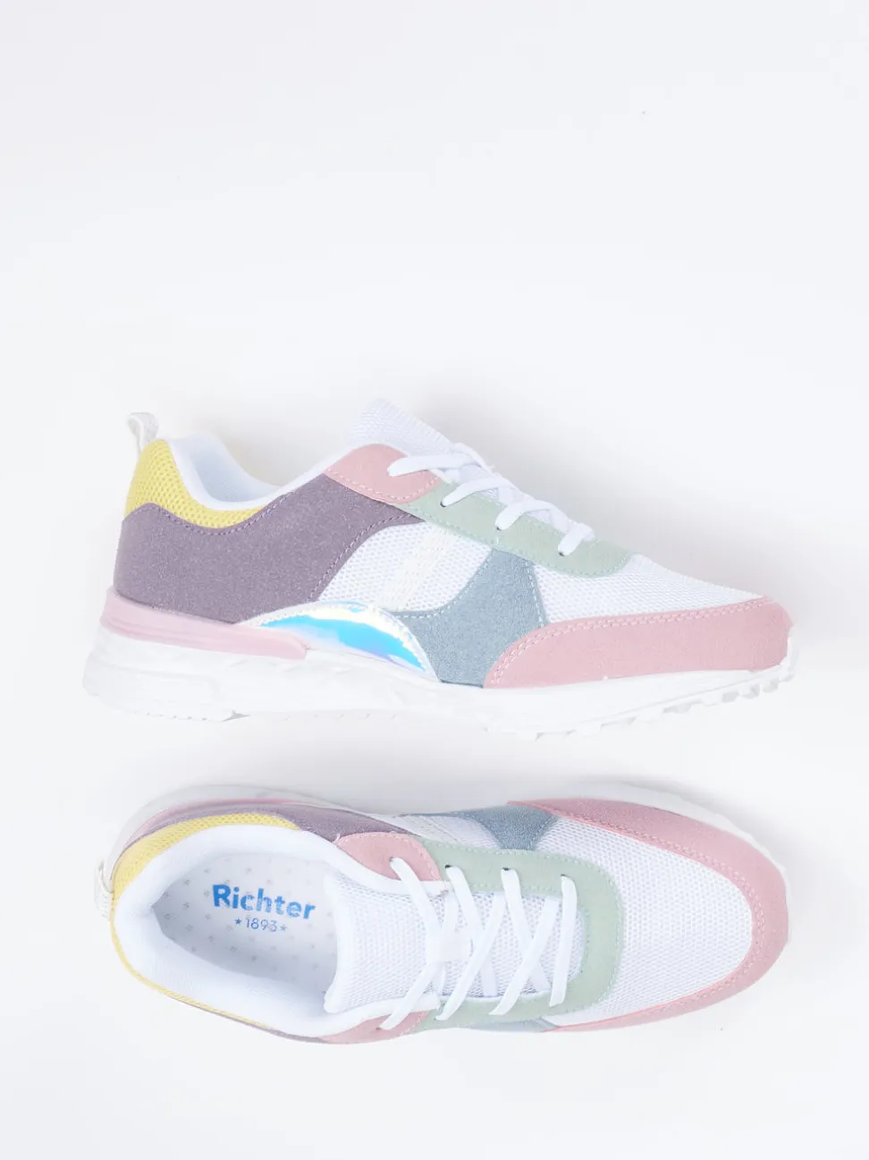 Richter – Kinder-Sneaker aus Textil in Pastellfarben