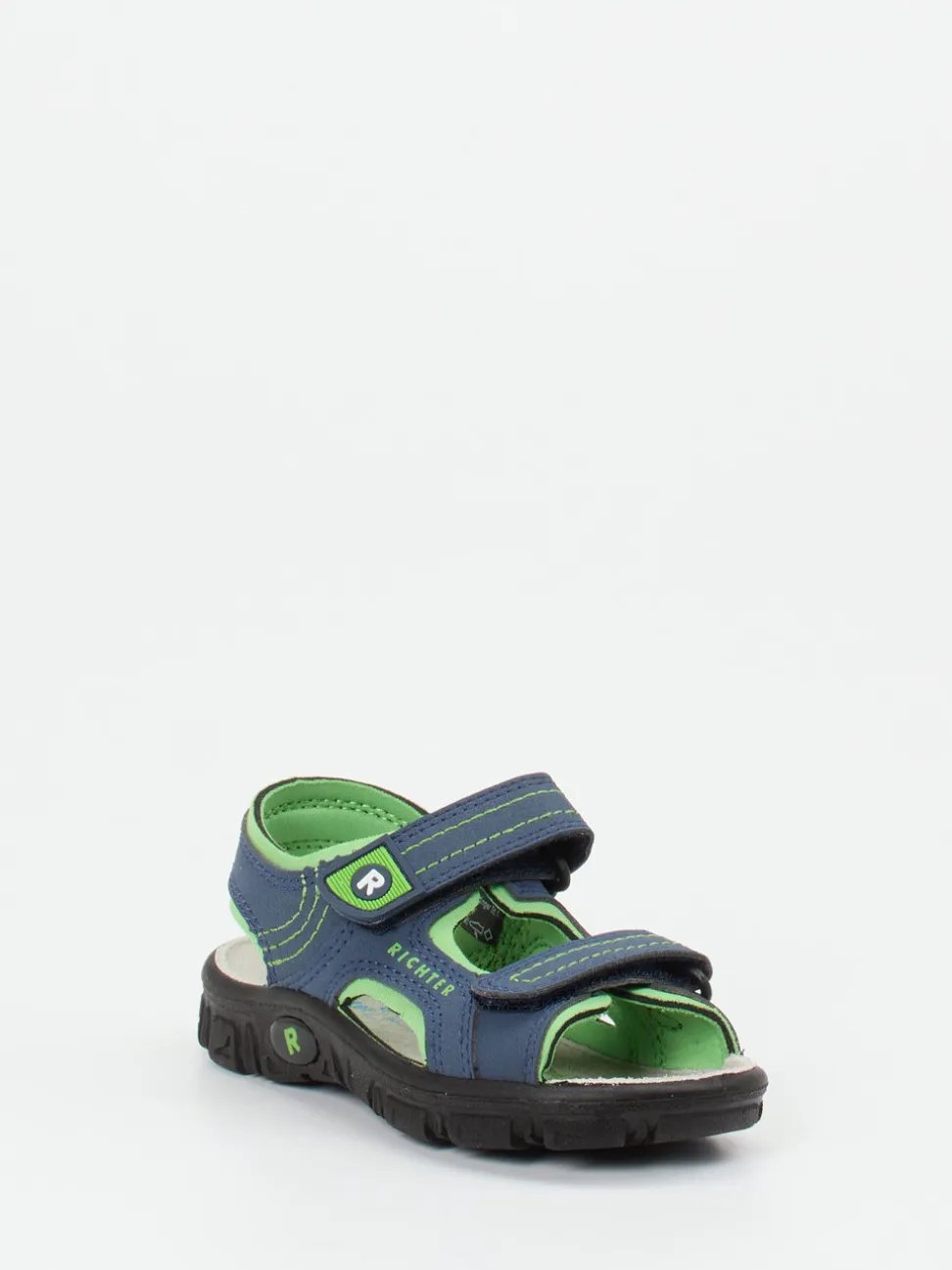 Richter – Klettsandalen aus Textil in Dunkelblau