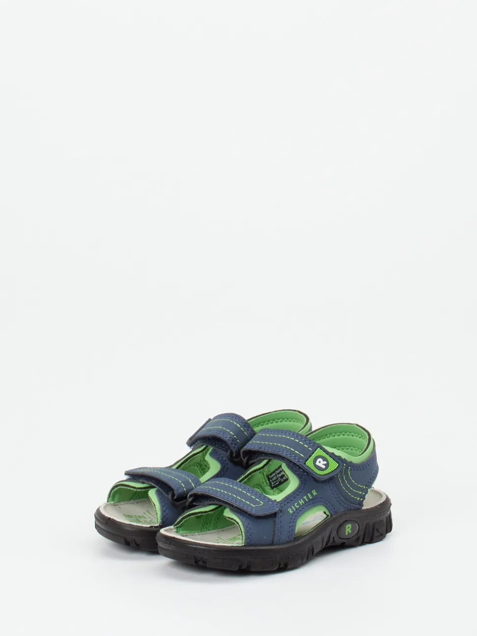 Richter – Klettsandalen aus Textil in Dunkelblau