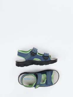 Richter – Klettsandalen aus Textil in Dunkelblau