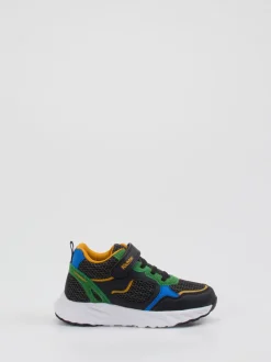 Richter – Klettsneaker aus Textil in Schwarz