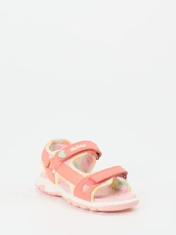 Richter – Outdoorsandalen aus Textil in Korallrosa