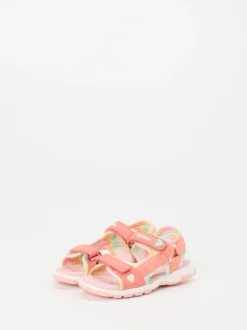 Richter – Outdoorsandalen aus Textil in Korallrosa