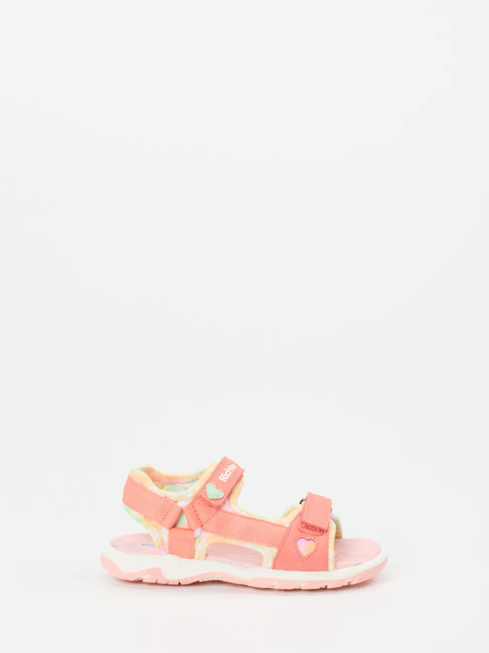 Richter – Outdoorsandalen aus Textil in Korallrosa