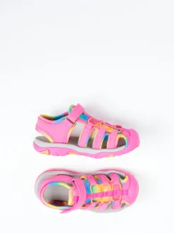 Richter – Outdoorsandalen aus Textil in Pink
