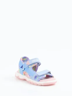 Richter – Sandalen aus Textil in Pastelloptik