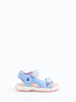 Richter – Sandalen aus Textil in Pastelloptik