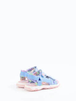 Richter – Sandalen aus Textil in Pastelloptik