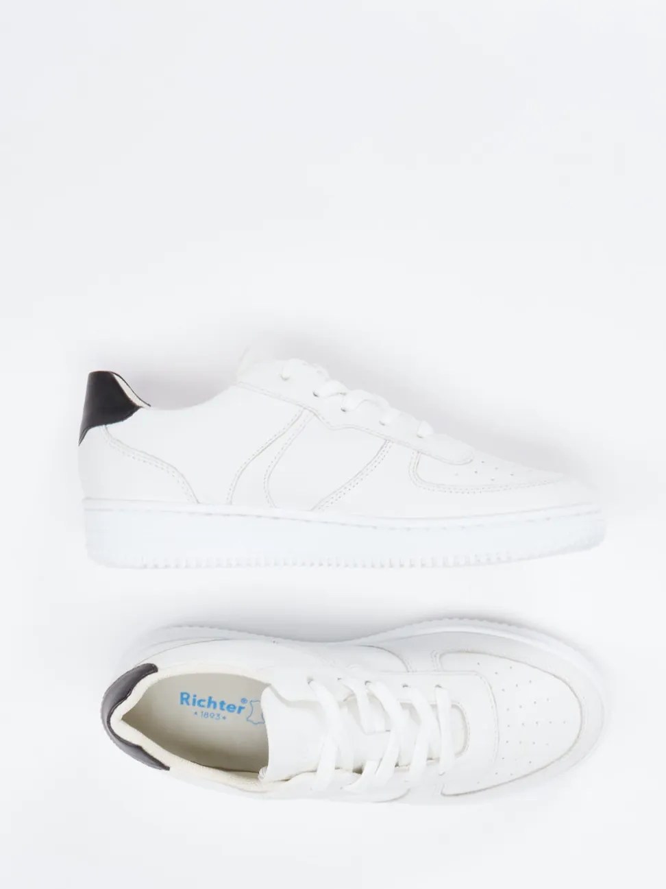Richter – Sneaker aus Kalbleder Offwhite