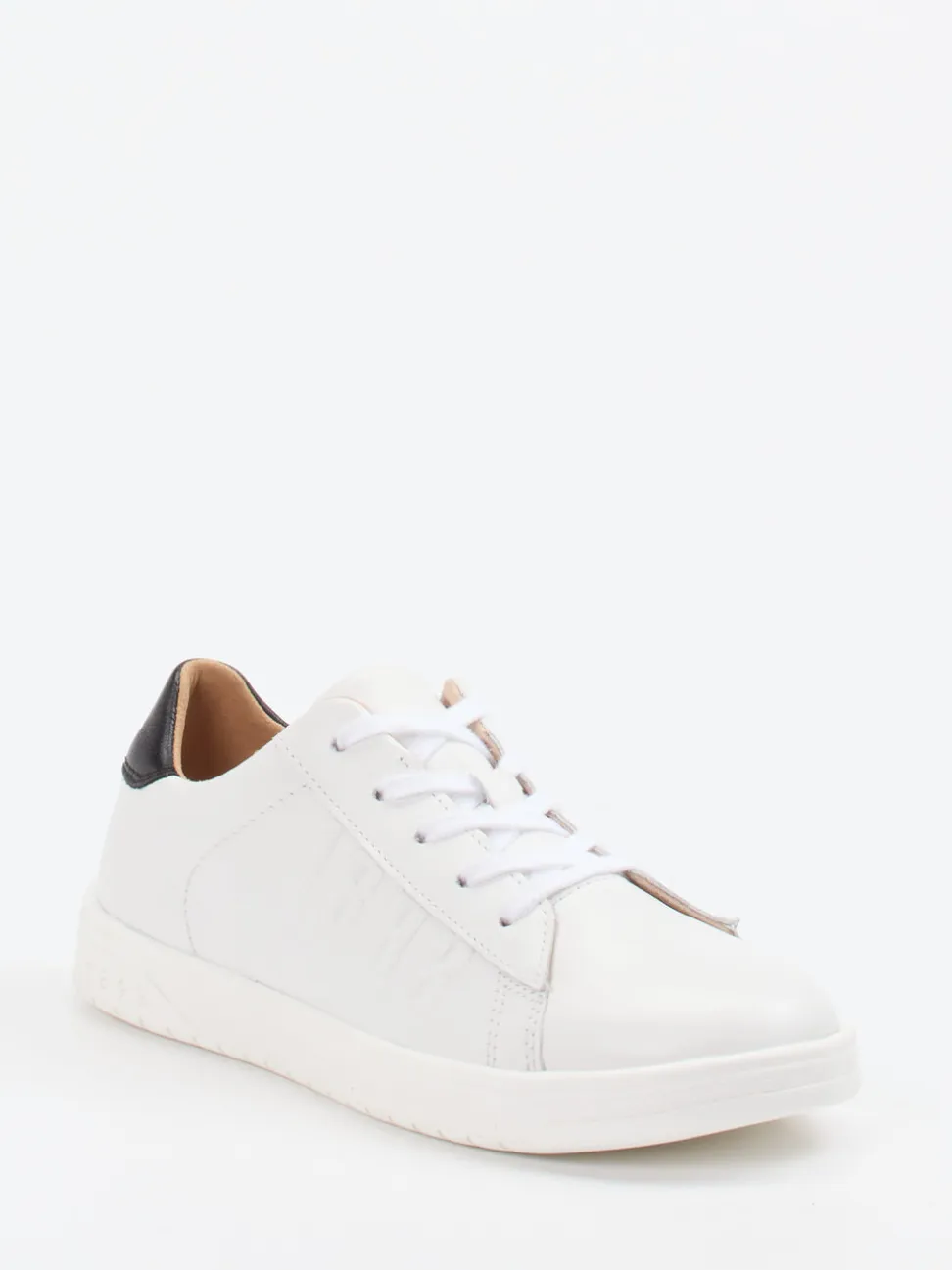 Richter – Sneaker aus Kalbleder Weiß