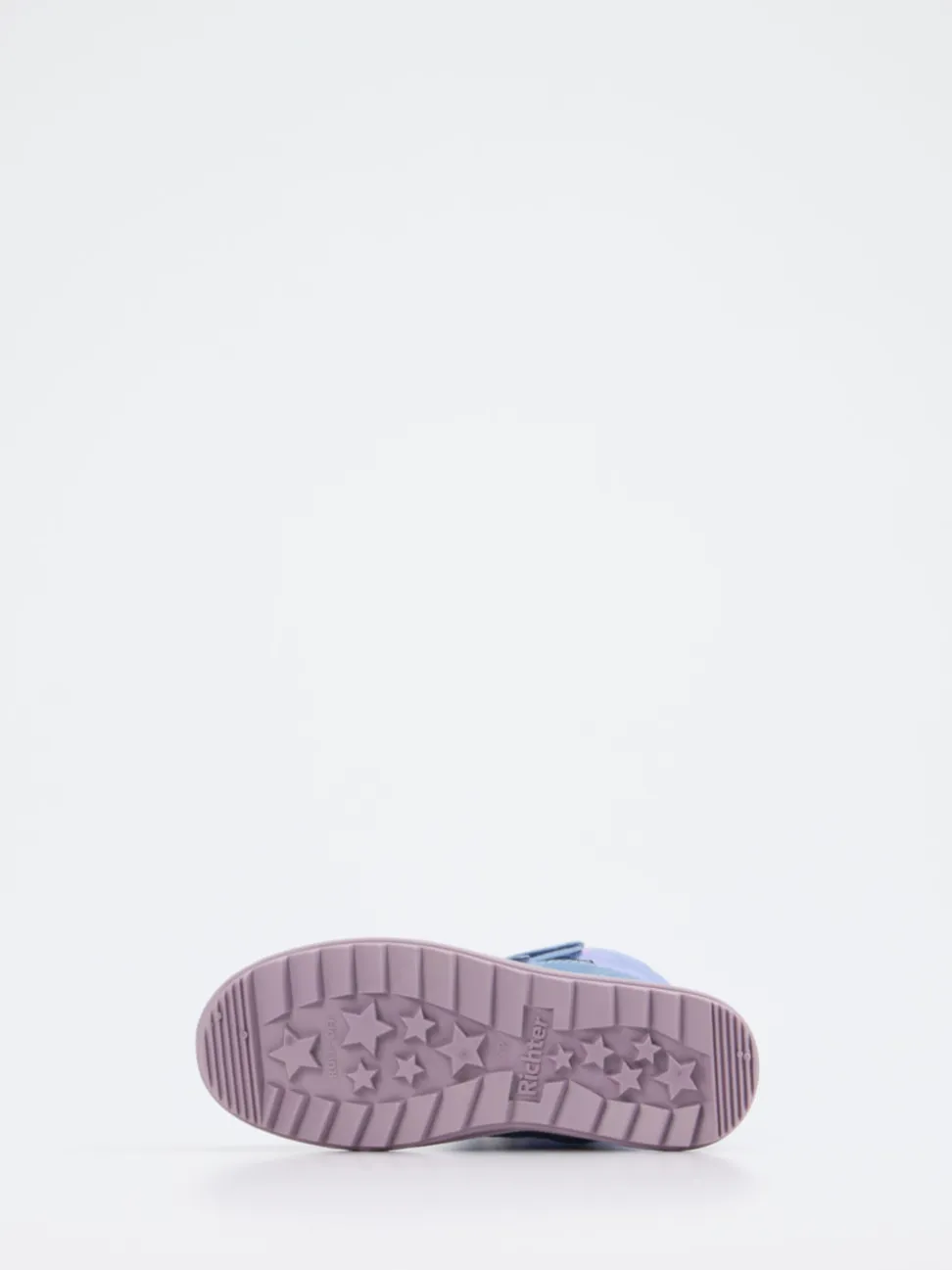 Richter – Winterstiefel aus Textil in Hellblau irisierend