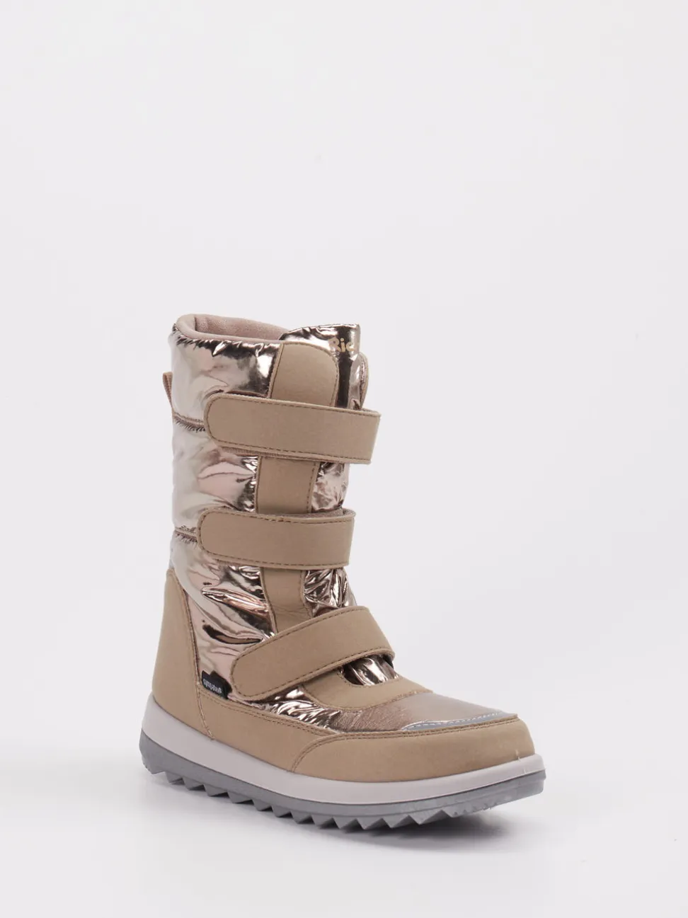 Richter – Winterstiefel aus Textil in Champagner