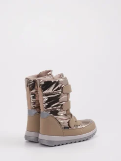 Richter – Winterstiefel aus Textil in Champagner