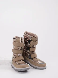Richter – Winterstiefel aus Textil in Champagner