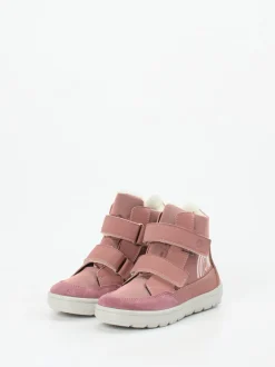 Ricosta – Kinder-Winterboots aus Textil in Altrosa