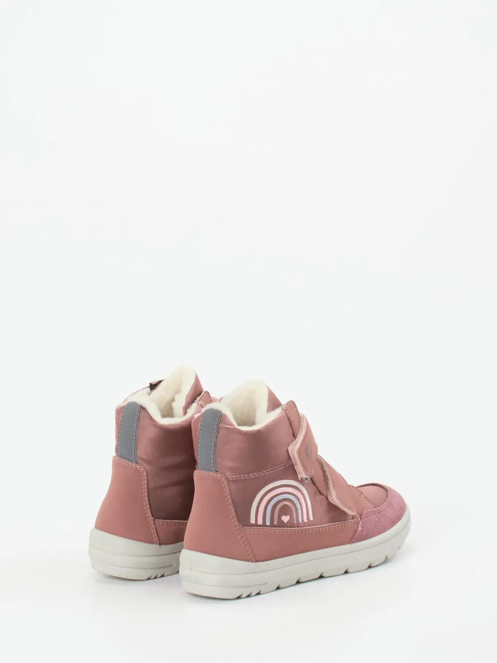 Ricosta – Kinder-Winterboots aus Textil in Altrosa