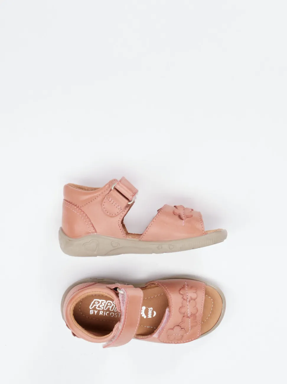 Ricosta – Kleinkind-Sandalen aus Kalbleder in Rosa