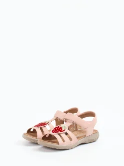 Ricosta – Klettsandalen aus Synthetik in Rosa
