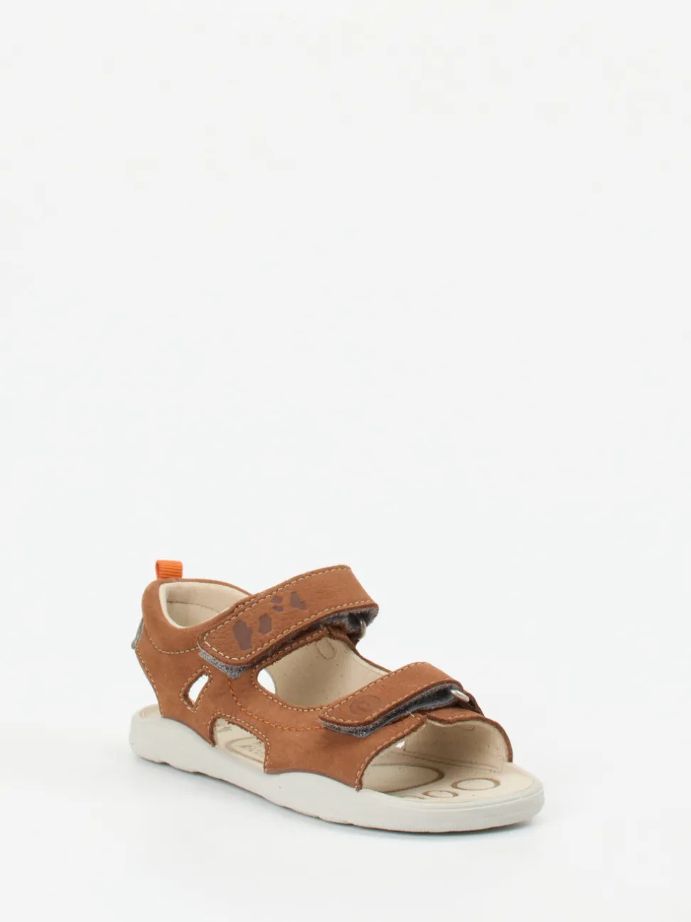 Ricosta – Klettsandalen aus Nubukleder rostbraun