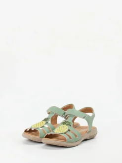 Ricosta – Klettsandalen aus Synthetik in Salbeigrün