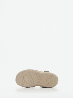 Ricosta – Klettsandalette aus Nubukleder Rosé