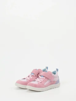 Ricosta – Klettsneaker aus Veloursleder Rosa