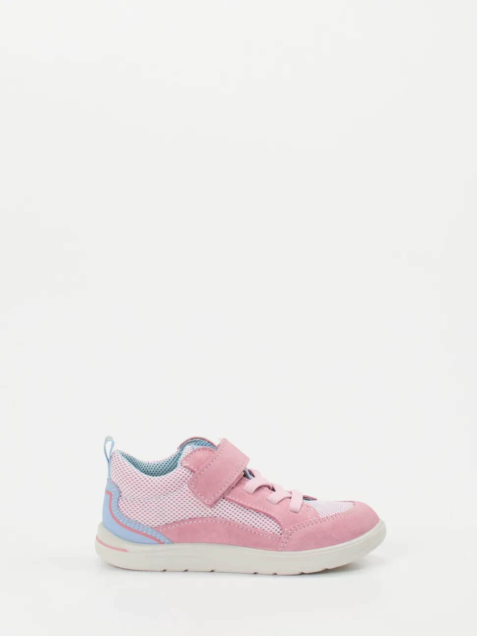 Ricosta – Klettsneaker aus Veloursleder Rosa