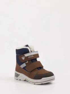 Ricosta – Klettstiefel aus Synthetik Braun
