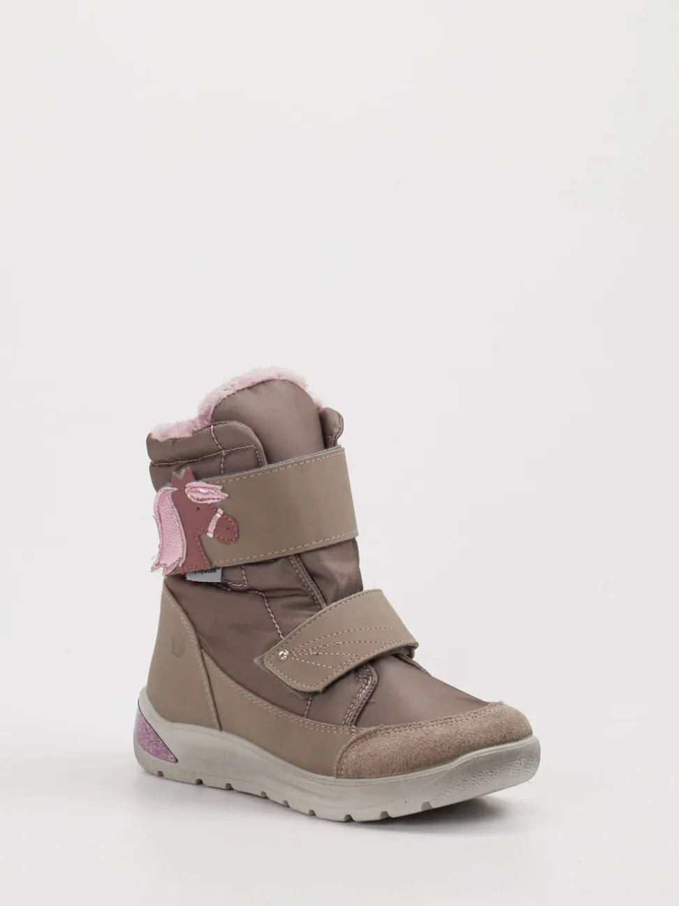 Ricosta – Klettstiefel aus Synthetik in Taupe