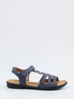 Ricosta – Komfortsandalen aus Synthetik in Dunkelblau