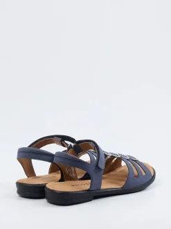 Ricosta – Komfortsandalen aus Synthetik in Dunkelblau