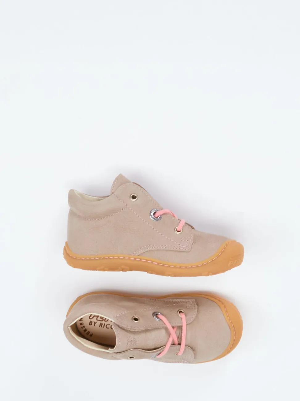Ricosta – Lauflernschuh aus Nubukleder sandbeige