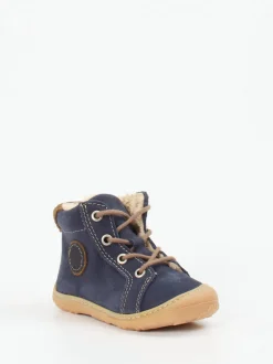 Ricosta – Lauflernschuhe aus Nubukleder dunkelblau