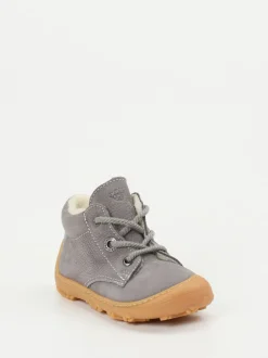 Ricosta – Lauflernschuhe aus Nubukleder grau