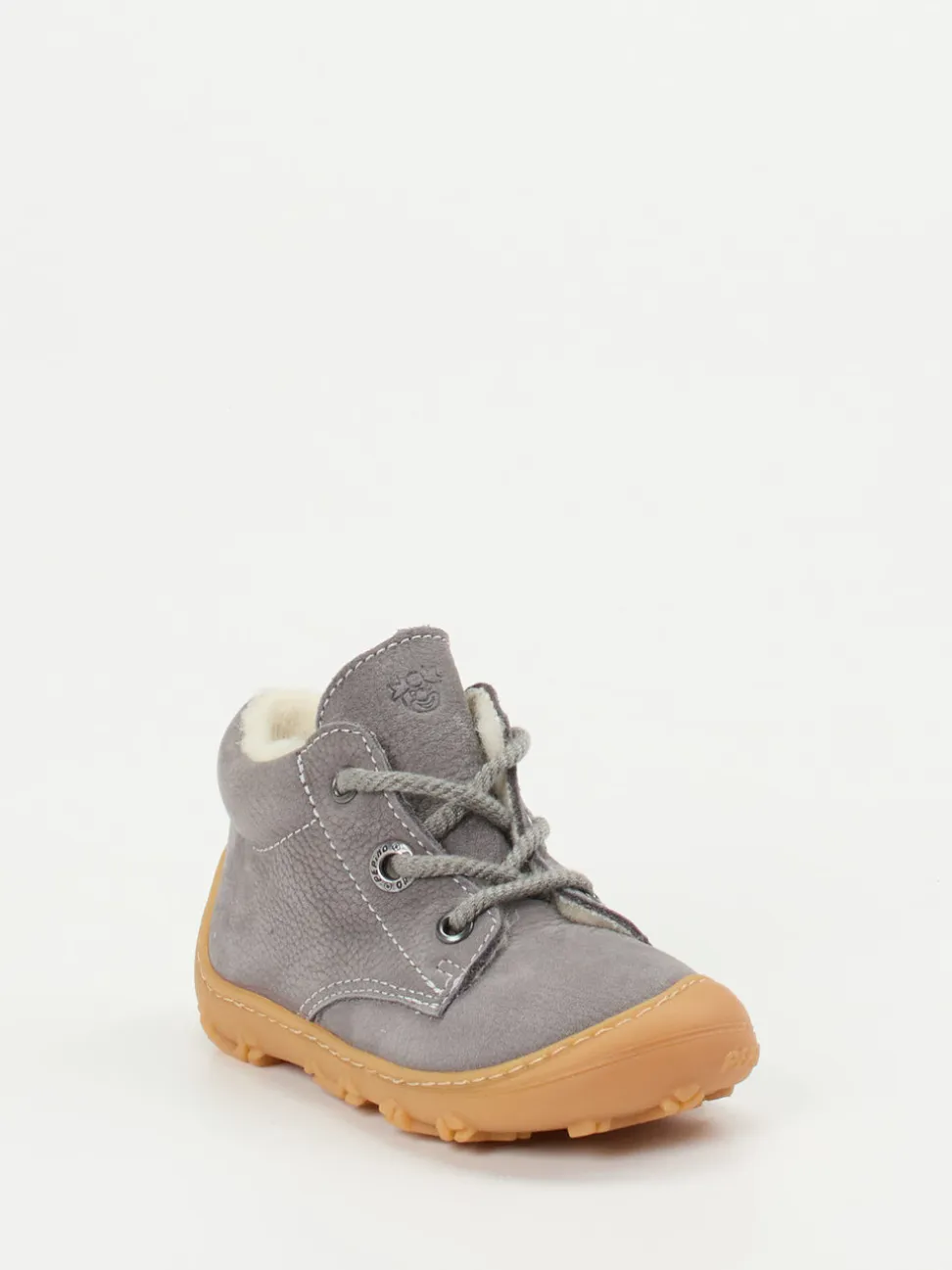Ricosta – Lauflernschuhe aus Nubukleder grau