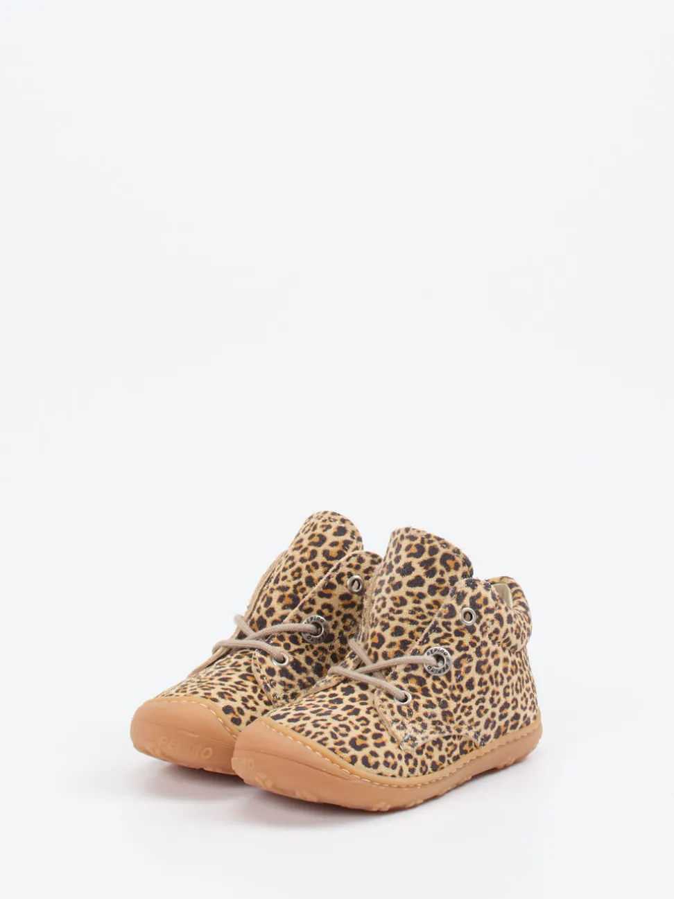 Ricosta – Lauflernschuhe aus geprägtem Leder braun