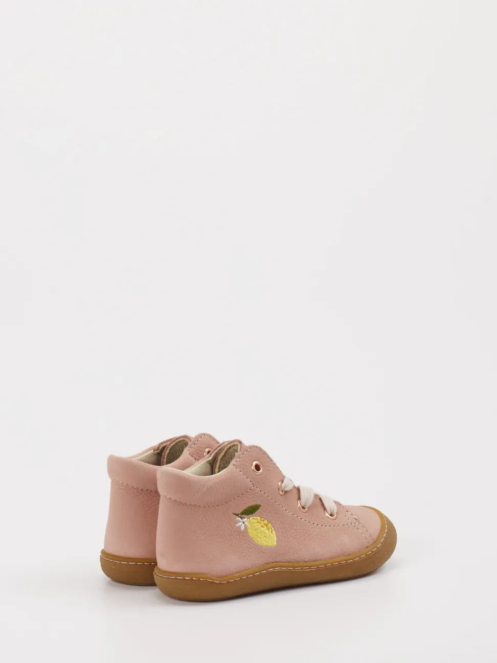 Ricosta – Lauflernschuhe aus Leder in Rosa