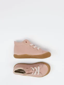 Ricosta – Lauflernschuhe aus Leder in Rosa