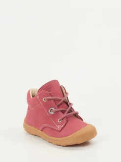 Ricosta – Lauflernschuhe aus Nubukleder Altrosa