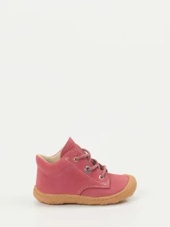 Ricosta – Lauflernschuhe aus Nubukleder Altrosa