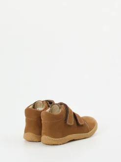Ricosta – Lauflernschuhe aus Nubukleder cognacbraun