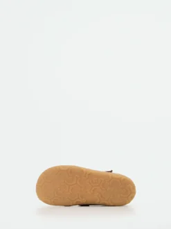 Ricosta – Lauflernschuhe aus Nubukleder cognacbraun