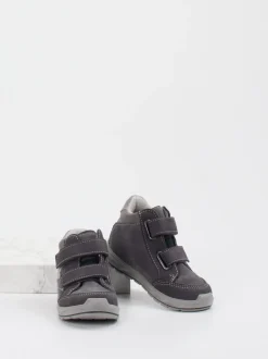 Ricosta – Lauflernschuhe aus Veloursleder anthrazit