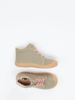 Ricosta – Lauflernschuhe aus Nubukleder olivgrün