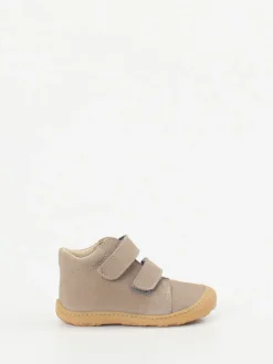 Ricosta – Lauflernschuhe aus Nubukleder beigegrau