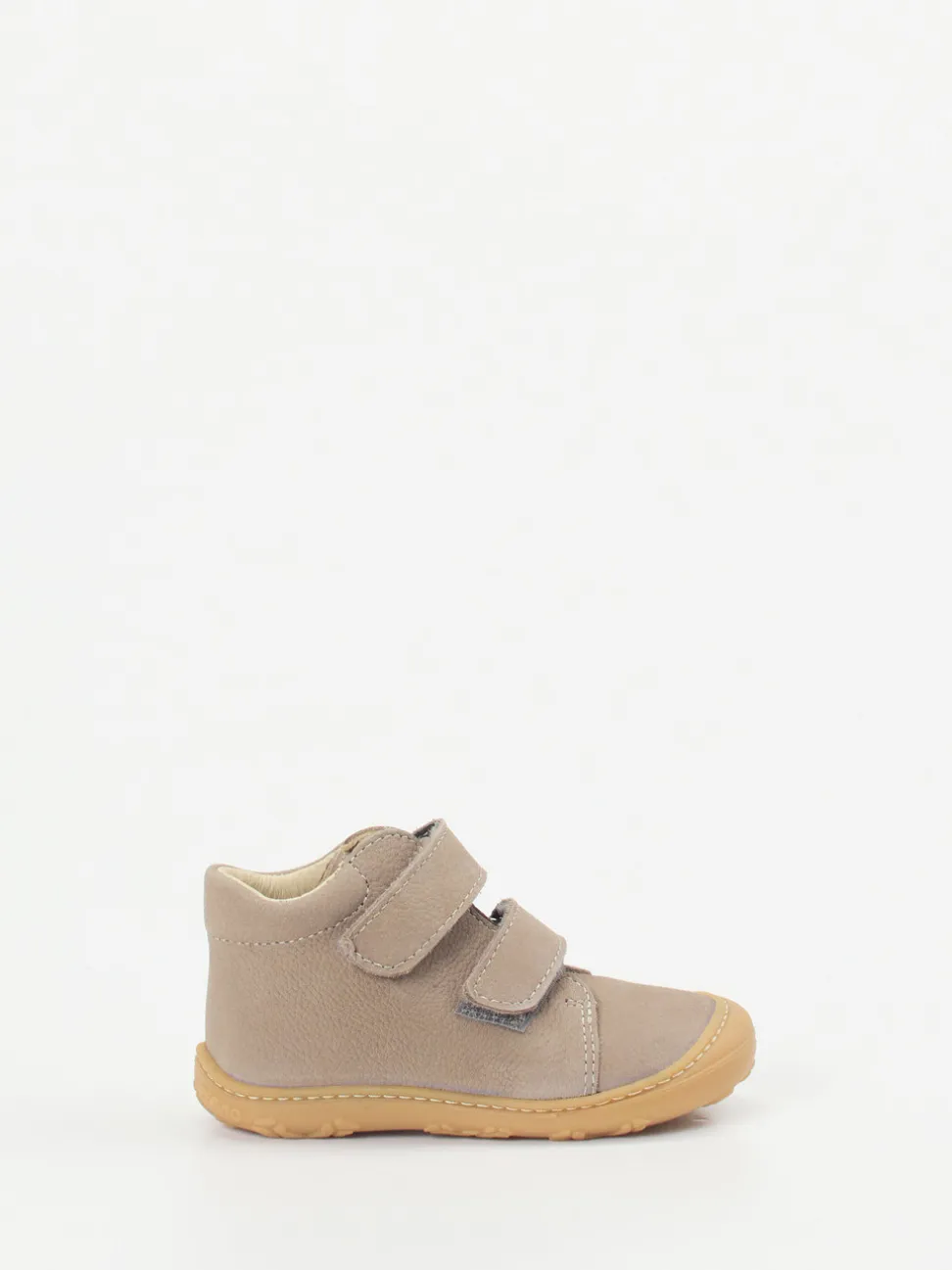Ricosta – Lauflernschuhe aus Nubukleder beigegrau